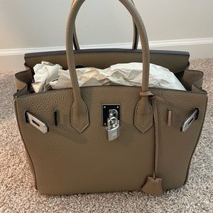 Ainifeel handbag etoupe b30 dupe tote